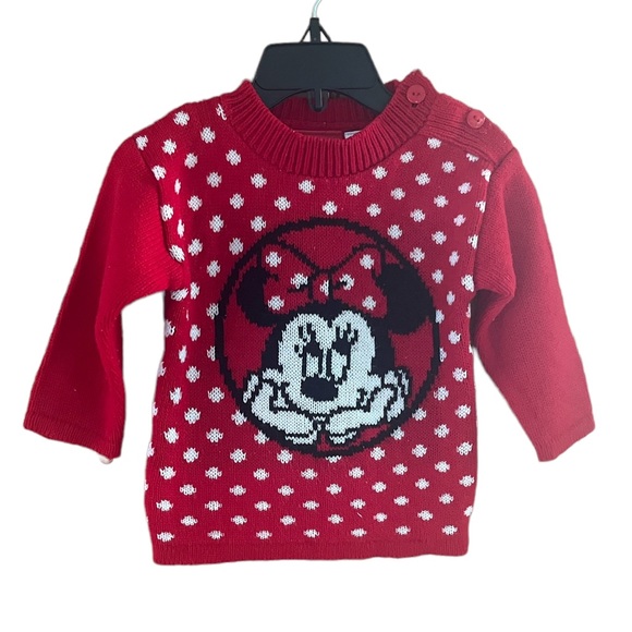 mickey Other - Vintage Mickey for Kids Red Minnie Mouse Sweater
Size: 12 mos